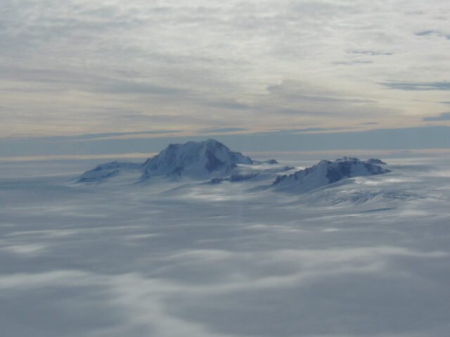 Antarctic mountains