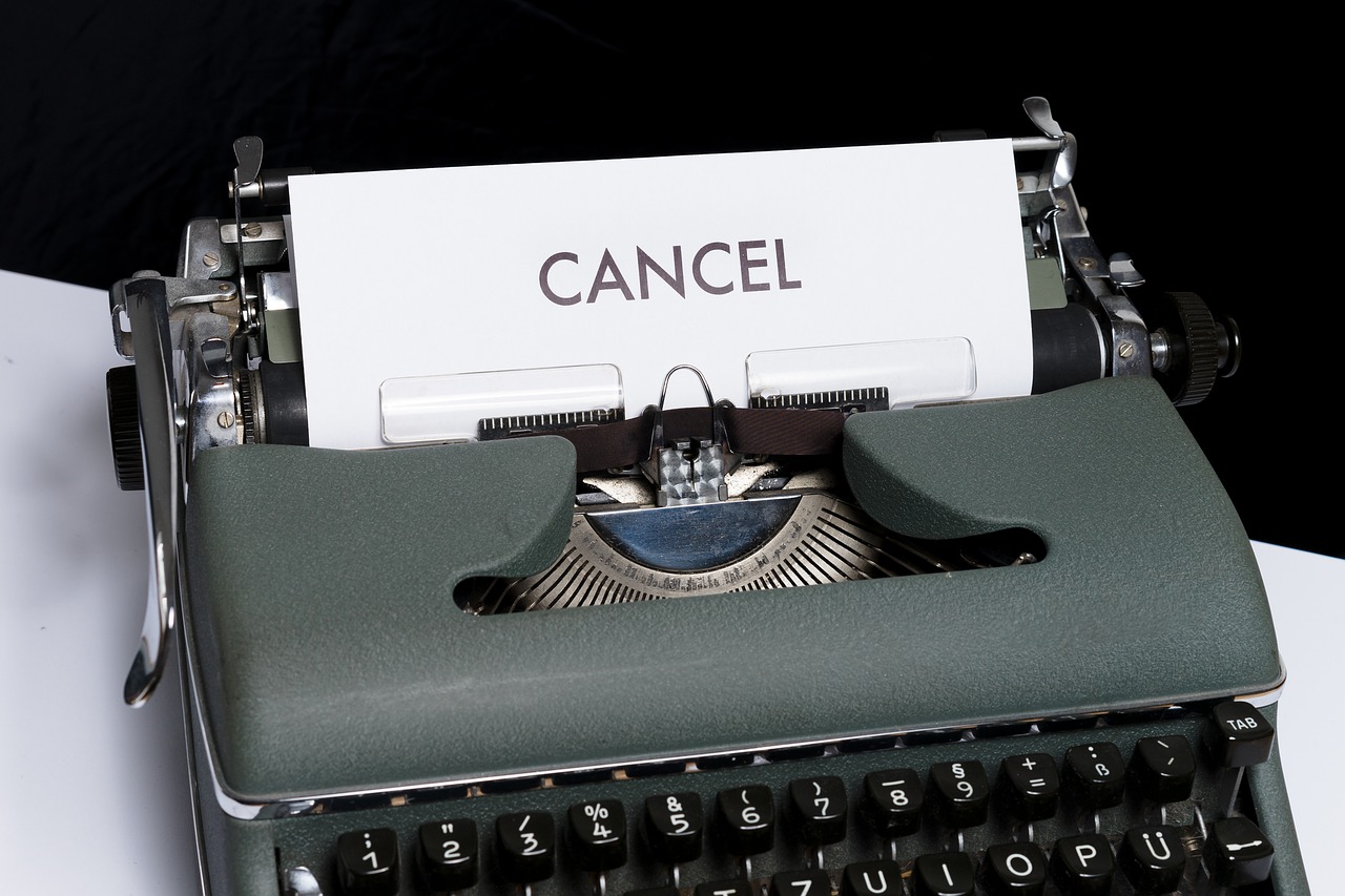 Cancel Break Up Abort Culture  - viarami / Pixabay