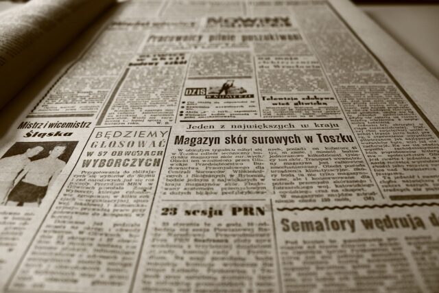 old newspaper newspaper retro sepia 350376